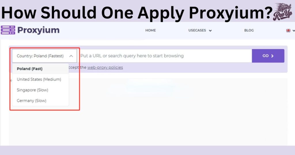 How Should One Apply Proxyium?