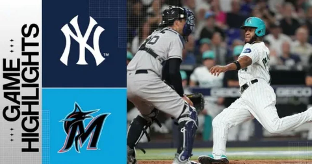 Miami Marlins vs Yankees Match Player Stats